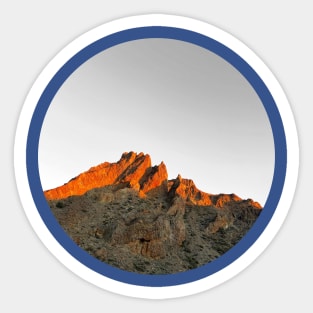 Mountainscape 2 (Sunset Edition) Sticker